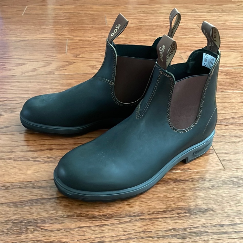 Blundstone Black and Brown Men's Boots
